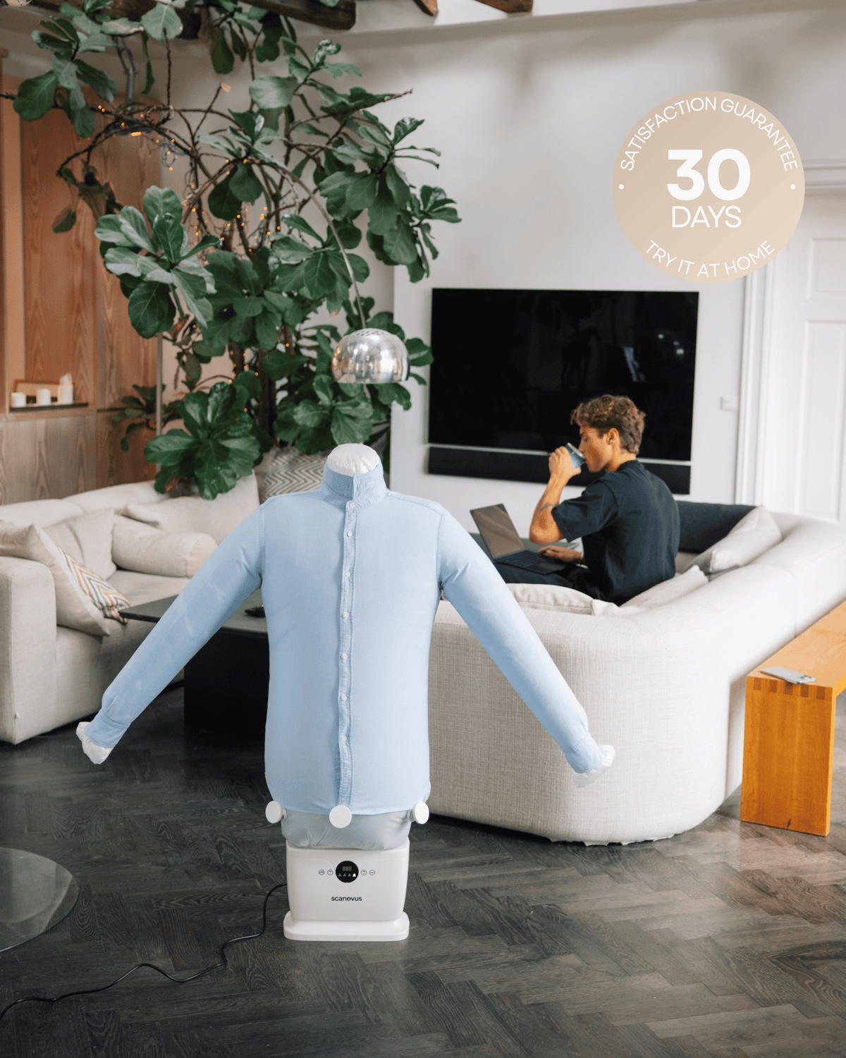 Secadora Automática 4.0™ – Seca y Plancha tu Ropa en Minutos.