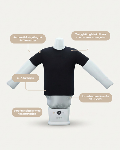 Secadora Automática 4.0™ – Seca y Plancha tu Ropa en Minutos.